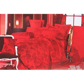 纯棉提花花边十件套